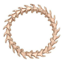Shaun Leane Serpent's Trace Rose Gold Vermeil Wide Bracelet, ST014.RVNABZ.