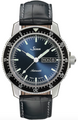 Sinn Watch 104 St Sa I B Aligator Black White Stitch 104.013 Aligator Black