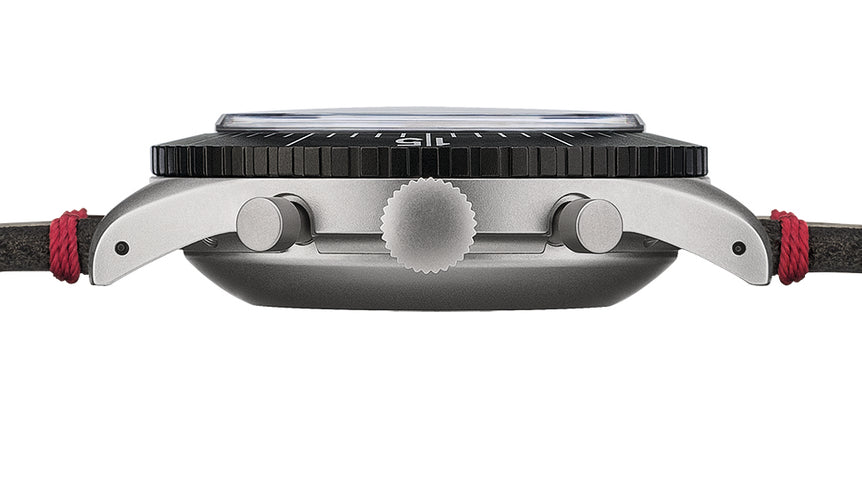 Sinn Watch 158 Black Vintage Cowhide Strap Limited Edition