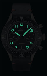 Sinn Watch 158 Black Vintage Cowhide Strap Limited Edition