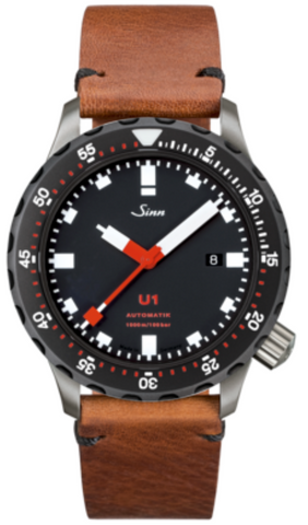 Sinn Watch U1 SDR Vintage Cowhide Brown 1010.040 Vintage Cowhide Brown