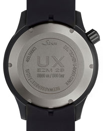 Sinn UX S GSG 9 EZM 2B Black Silicone Watch