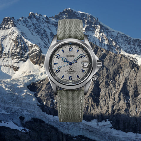 Seiko Watch Prospex Alpinist Rock Face Europe Exclusive Limited Edition SPB355J1
