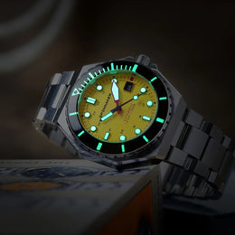 Spinnaker Watch Dumas Inkdial Hornet Yellow Limited Edition