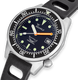Squale Watch 1521 Black Blasted Rubber