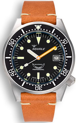 Squale Watch 1521 Black Blasted 1521BKBL.PC
