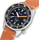 Squale Watch 1521 Black Blasted Leather