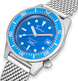 Squale Watch 1521 Blue Blasted Mesh