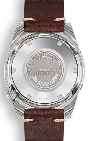 Squale 1521 Classic Leather Watch