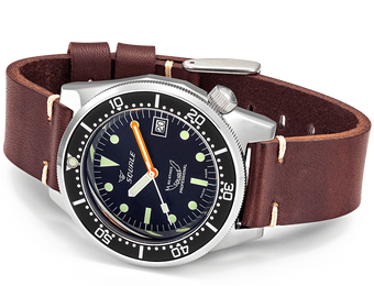 Squale 1521 Classic Leather Watch