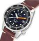 Squale 1521 Classic Leather Watch