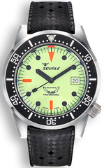 Squale Watch 1521 Full Luminous Rubber
