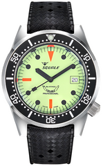 Squale 1521 Full Luminous Rubber Watch