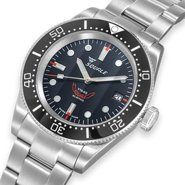 Squale Watch 1545 Black Bracelet