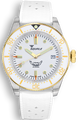 Squale Watch 1545 White Rubber 1545WTWT.HTW