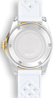 Squale 1545 White Rubber Watch