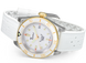 Squale 1545 White Rubber Watch