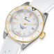 Squale 1545 White Rubber Watch