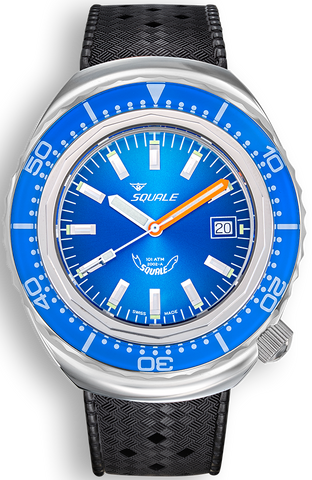 Squale Watch 2002 Blue 2002.SS.BL.BL.HT