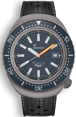 Squale Watch 2002 Grey 2002.BR.G.G.HT