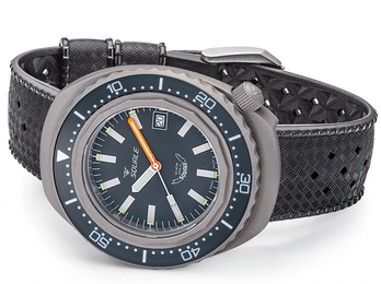 Squale Watch 2002 Grey Rubber