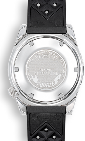 Squale Watch Matic Grey Rubber