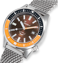Squale Watch Matic Chocolate Mesh