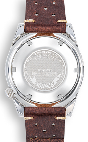 Squale Matic Chocolate Leather Watch