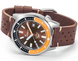 Squale Matic Chocolate Leather Watch