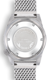 Squale Matic Satin Black Mesh Watch