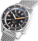 Squale Matic Satin Black Mesh Watch