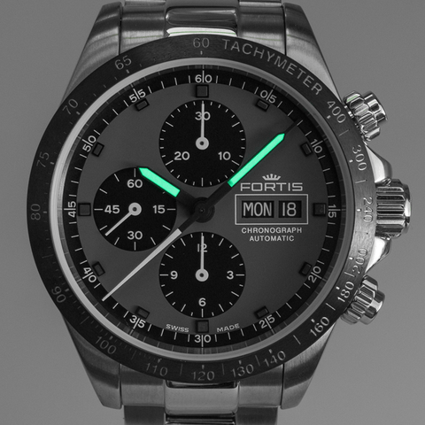 Fortis Watch Cosmonautis Stratoliner All Black Limited Edition