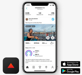 Suunto Watch Suunto 3 Pebble White Light Gold