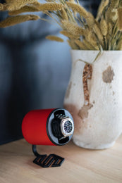Swiss Capsule Watch Winder Single Red PC 004