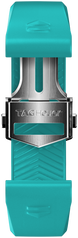TAG Heuer Strap Connected 42mm Rubber Light Blue Folding Buckle BT6273
