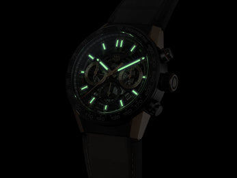 TAG Heuer Watch Carrera Automatic Chronograph Calibre Heuer 02 Rose Gold