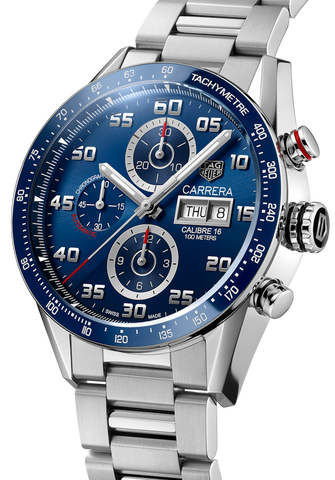 TAG Heuer Watch Carrera Calibre 16 Day Date Chronograph
