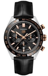 TAG Heuer Watch Carrera Heuer 02 Chronograph Rose Gold CBN2A5A.FC6481