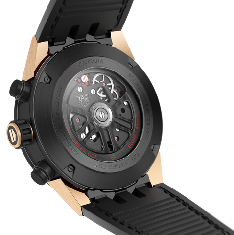 TAG Heuer Watch Carrera Tourbillon Chronograph Rose Gold