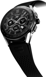 TAG Heuer Watch Connected 45 Steel Black Rubber