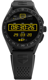 TAG Heuer Watch Connected 45 Titanium Black Rubber