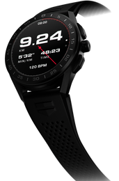 TAG Heuer Watch Connected 45 Titanium Black Rubber