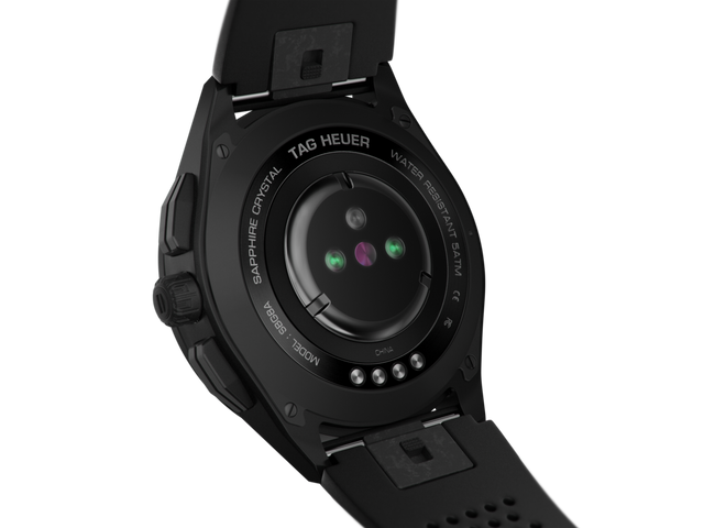 TAG Heuer Watch Connected 45 Titanium Black Rubber