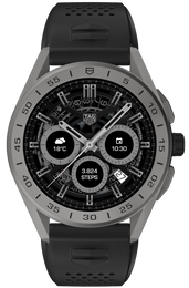 TAG Heuer Watch Connected 45 Titanium Black Rubber SBG8A81.BT6222