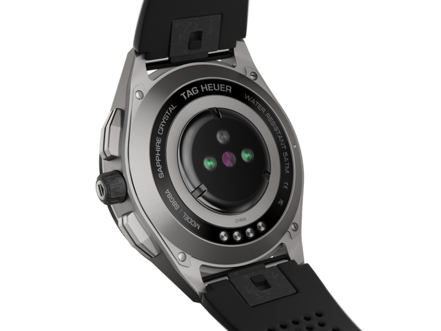 TAG Heuer Watch Connected 45 Titanium Black Rubber