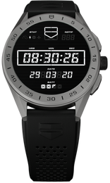 TAG Heuer Watch Connected 45 Titanium Black Rubber