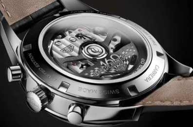 TAG Heuer Watch Carrera Calibre Heuer 02 160th Silver Limited Edition