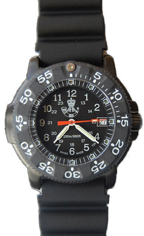 Traser H3 Watch P 6504 Black Storm Pro Rifles Edition Rubber