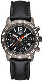 Traser H3 Watch Classic Chrono Titan Blue Classic Chrono Titan Blue Leather