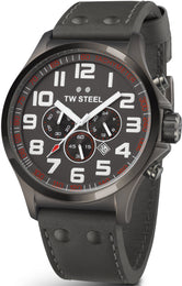 TW Steel Watch Pilot Titanium Chronograph 45mm TW422